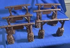 Marx Reissue Playset Front Gates (6) 54mm