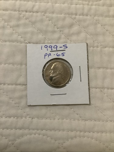 1999 S Jefferson Proof Nickel from Original US Mint Proof Set Deep Cameo Coin - Picture 3 of 6