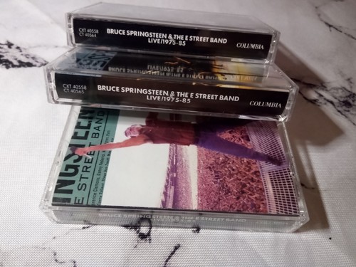 Bruce Springsteen and the E street Band live 1975-85 Cassette Tape (3 Tape Lot) - Picture 3 of 5