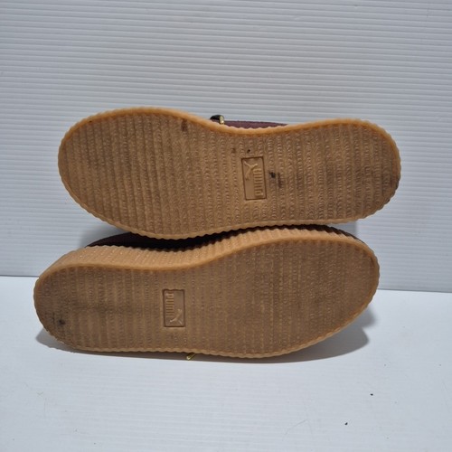 Puma Fenty by Rihanna Creepers Green Suede Platform Sneakers US 9.5 UK 7 EUR 40. - Picture 9 of 9