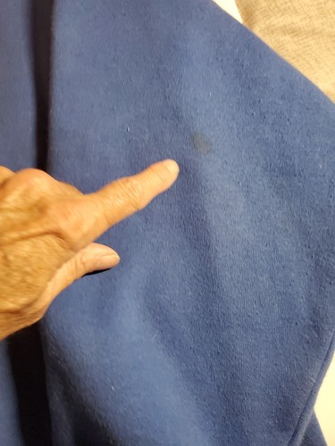 Sudadera atlética cuello redondo con logotipo de los Rangers de Nueva York XL azul bordada  - Imagen 9 de 11