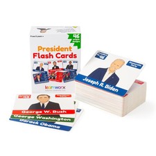 US Presidents for Kids Flash Cards  46 President  Learn Large