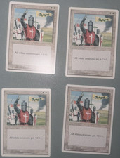 MTG CRUSADE 4x Fourth Edition LP/NM Crusades 4th Playset Magic Premodern