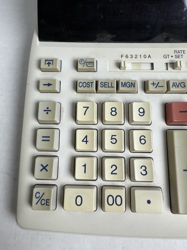 Sharp EL-1801PIII Electric Calculator - Picture 2 of 8