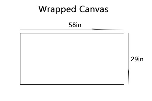 Large Flower Canvas Wall Art Blue White Elegant Floral Textured Painting Gold... - Picture 7 of 7