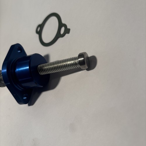 APE MANUAL CAM CHAIN TENSIONER YTR1 YAMAHA R1 04-06, FZ1 07-12 W/ GASKET BLUE ✅✅ - Picture 5 of 7