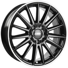 4x Alufelgen CMS C23 Diamond Rim Black 7,5x17 ET35 LK5 112 17 Zoll Felgen Alu