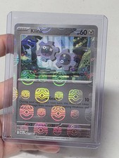 Pokémon Card Black Bolt Klink 061/086 Master Ball Holofoil TCG