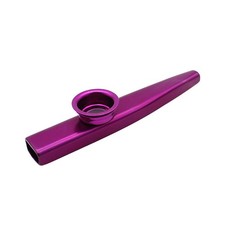 Kazoo Aluminum Alloy Metal with 5 Pcs Gifts Flute Diaphragm for Children8740