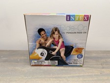 Intex Inflatable Lil Penguin Ride On Pool Animal Float Raft Rider 59.5" 2012 NEW