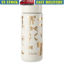 Insulated Stainless Steel Coffee Tumbler Travel Mug Leak Proof Hot Cold Cream 