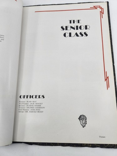 1933 Clearfield High School Yearbook - Clearfield, Pennsylvania THE BISON 1933 - Picture 6 of 17