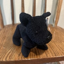 CT* Ty Beanie Baby - SCOTTIE the Terrier Dog (6 Inch) MWCT Plush Stuffed Toy