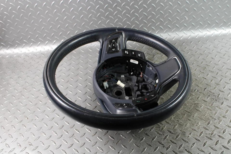 11-13 Jaguar XJ Blue Leather Driver Column Steering Wheel W/ Controls OEM OE WTY Foto 4 de 4