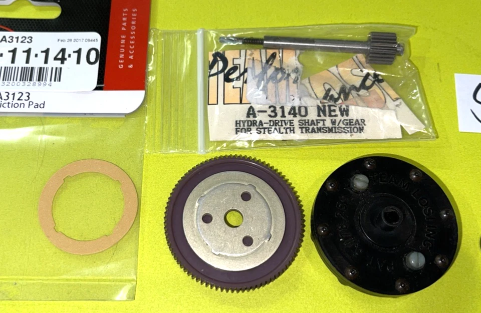 RC TEAM LOSI HYDRA-DRIVE DUAL SLIPPER CONVERSION KIT & SHAFT W/GEAR FOR STEALTH - Image 2 of 4