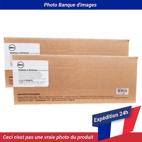 Dell B5460DN Toner Cartridge Black Rp 25K Pack Of 2