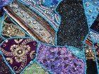 60" Vintage Beaded Sequin Tapestry Embroidered Wall Decor Hanging Christmas Gift