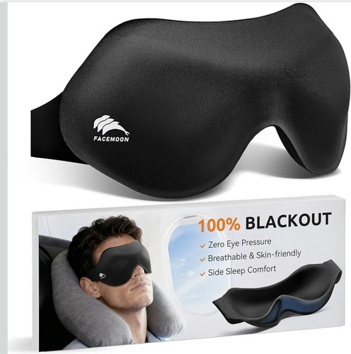 3D Schlaf Augenmaske NEU IM KARTON - Bild 1 von 8