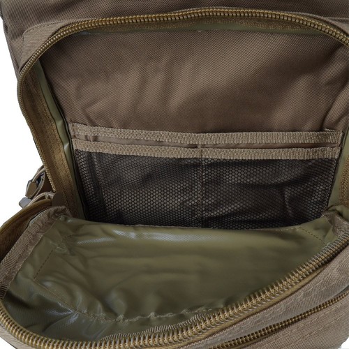 Mil-Tec Großer Angriff Pack Taktischer Rucksack Survival Outdoor Militär Schwarz - Bild 5 von 8