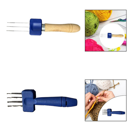 Cord Knitting Tool Helper Efficient Crafts Travel Knitting Hook Weaving Tool - Picture 1 of 16