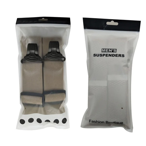 Heavy Duty Work Suspenders for Men 3.8cm Wide X-Back with 4 Plastic Gripper - Picture 6 of 33