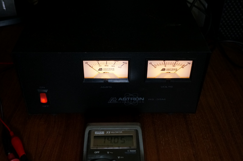Astron RS-35M Linear Amp Power Supply / Meter - Bild 4 von 13