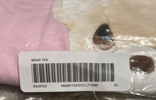 NWT Supreme Bear Tee Shirt Pink SS24 Size Men’s XL FREE SHIPPING! - Picture 3 of 8