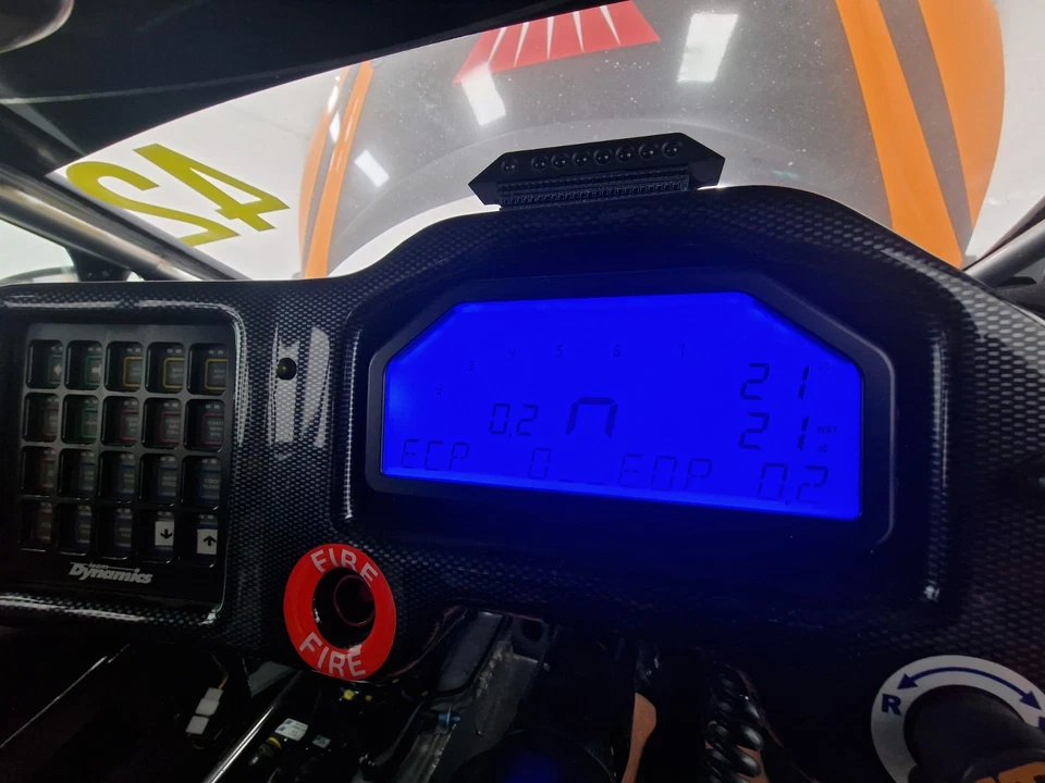 BTCC Racecar digital dash display pod touring car - Image 3 of 4