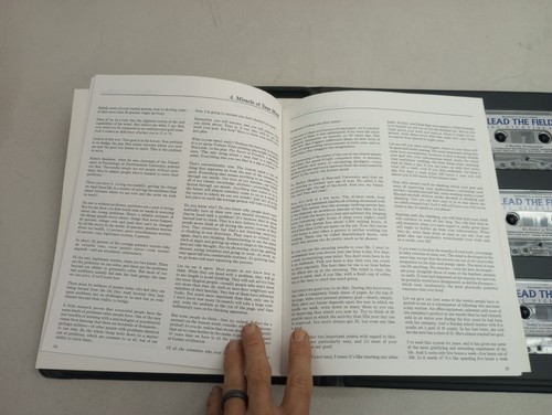 Lead The Field Earl Nightingale Conant Box Set Of 6 Cassette Tapes 1986 - Picture 10 of 13