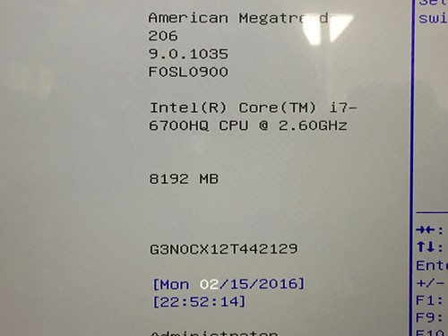 ASUS N501VW 15" Core i7-6700HQ 2,6GHz 8GB RAM OHNE HDD NVIDIA OHNE OS Gut - Bild 3 von 14