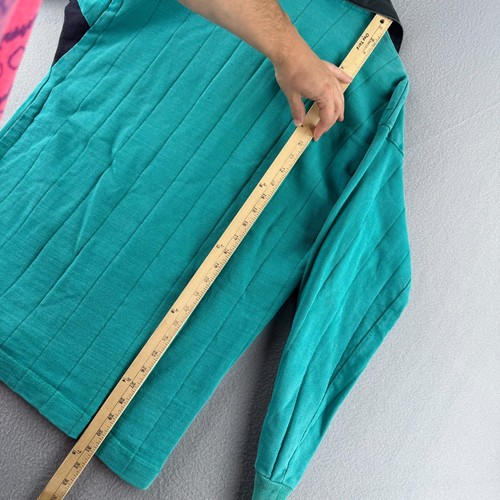 Vintage Rugged Wear Rugby Shirt Mens Large 80s 90s Cotton Made in USA - Picture 15 of 17