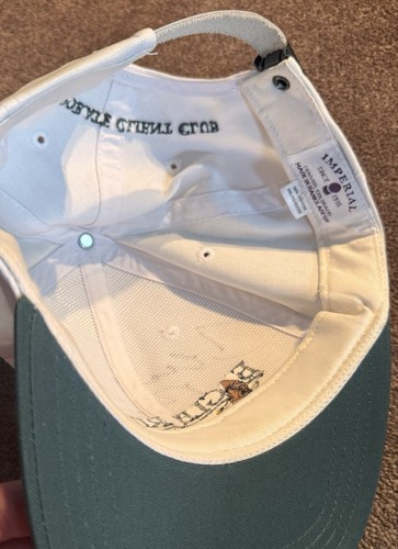 Jerry Rice #80 Autographed Golf Hat Cap White 49ers NFL HOF Large Auto No COD - Picture 4 of 5