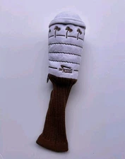 In N Out Burger Golf Club Head Cover Brown Hot Cocoa Drink Cup NEW INO