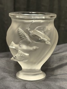 Lalique Crystal Vase | eBay