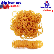 1200 Mini Yellow Rubber Bands   Small Soft Elastic Bands for Hair  Crafts