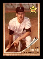 1962 Topps #31 Tom Tresh RC VGEX X2703184