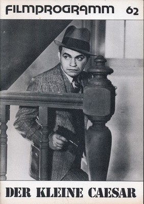 Der kleine Cäsar - Edward G. Robinson - Filmprogramm - Heft 62 ungelocht (76/40)
