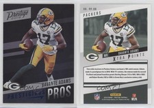2019 Panini Prestige Prestigious Pros Xtra Points Blue Davante Adams #PP-DA