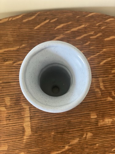 Pair Of 5” Vintage Royal  Haeger Vases Blue And Green Matte Finish - Afbeelding 12 van 14