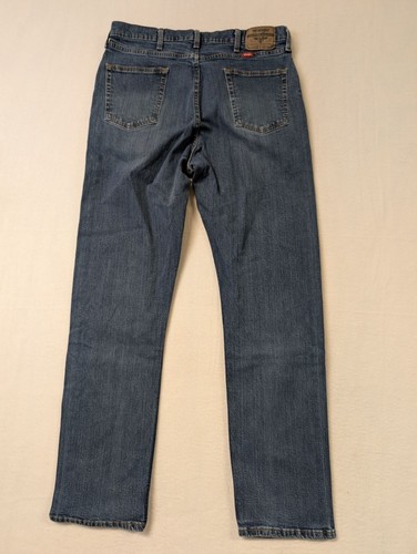 Wrangler Mens Relaxed Fit Jeans 36 X 34 Blue Denim Cotton Blend - Picture 9 of 10