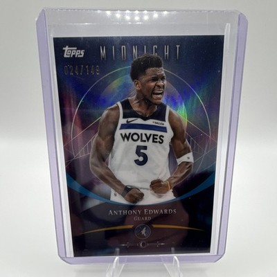 Topps 2025-26 Midnight Anthony Edwards Morning #58 /149 Timberwolves NBA