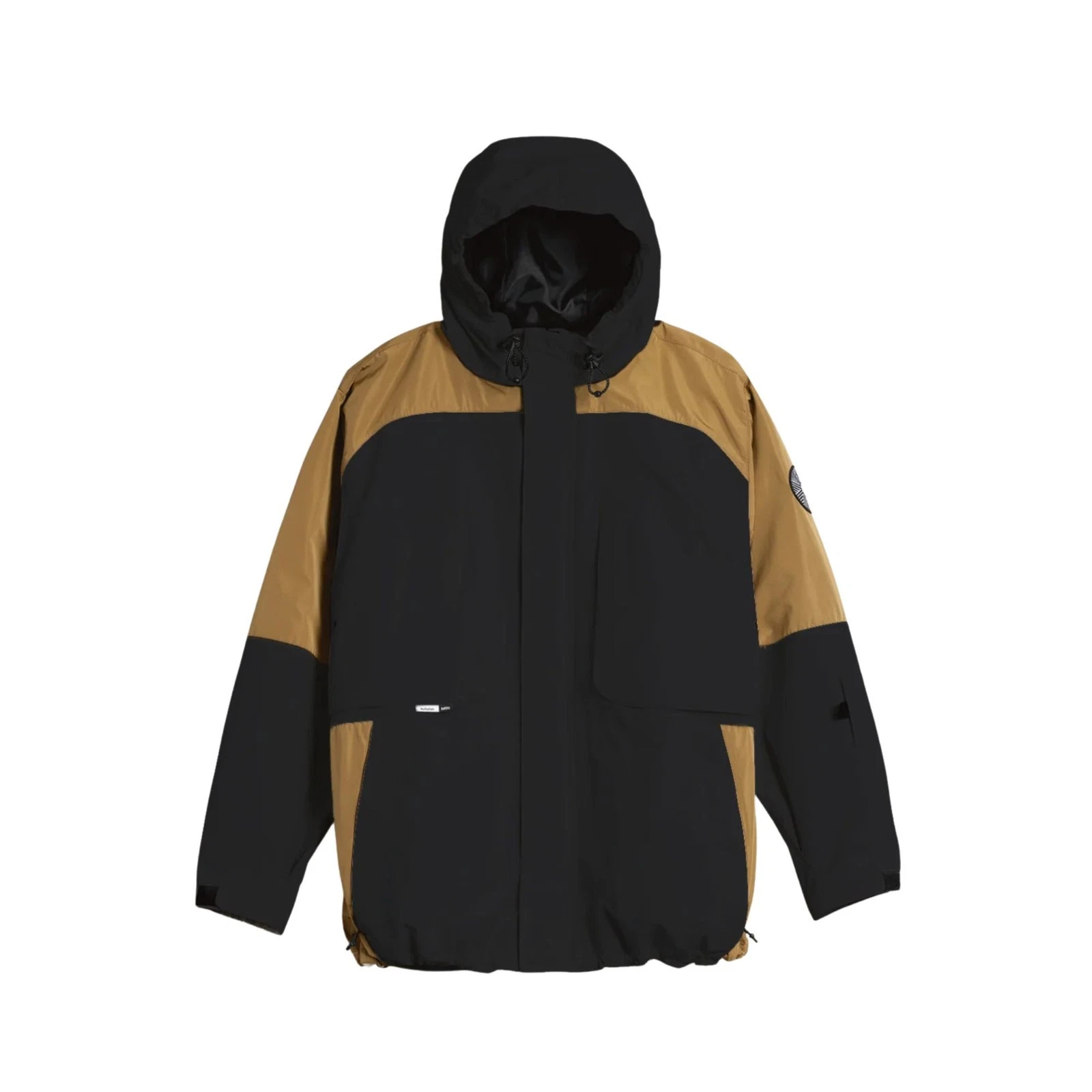 Autumn Field Men's Winter Jacket, Black/Walnut, Large