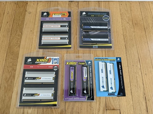 Corsair Memory Bundle XMS XMS2 XMS3 Dominator (10 Sticks) - Picture 1 of 6