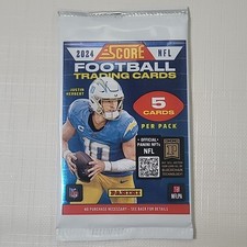 2024 Panini NFL Score Football Trading Card Gravity Pack 5 Cards
