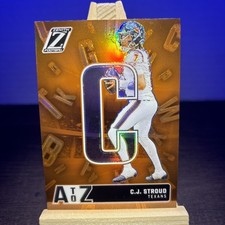 2024 Panini Zenith Cj Stroud A To Z Orange “C” #3 Texans