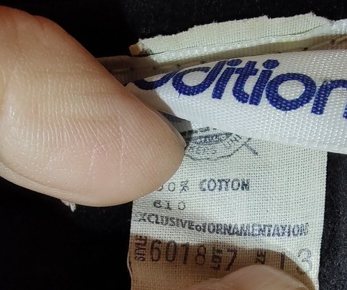 Brooks Additions Black Velvet Blazer vintage 1970's SZ 13 Junior Union Label - Picture 4 of 10