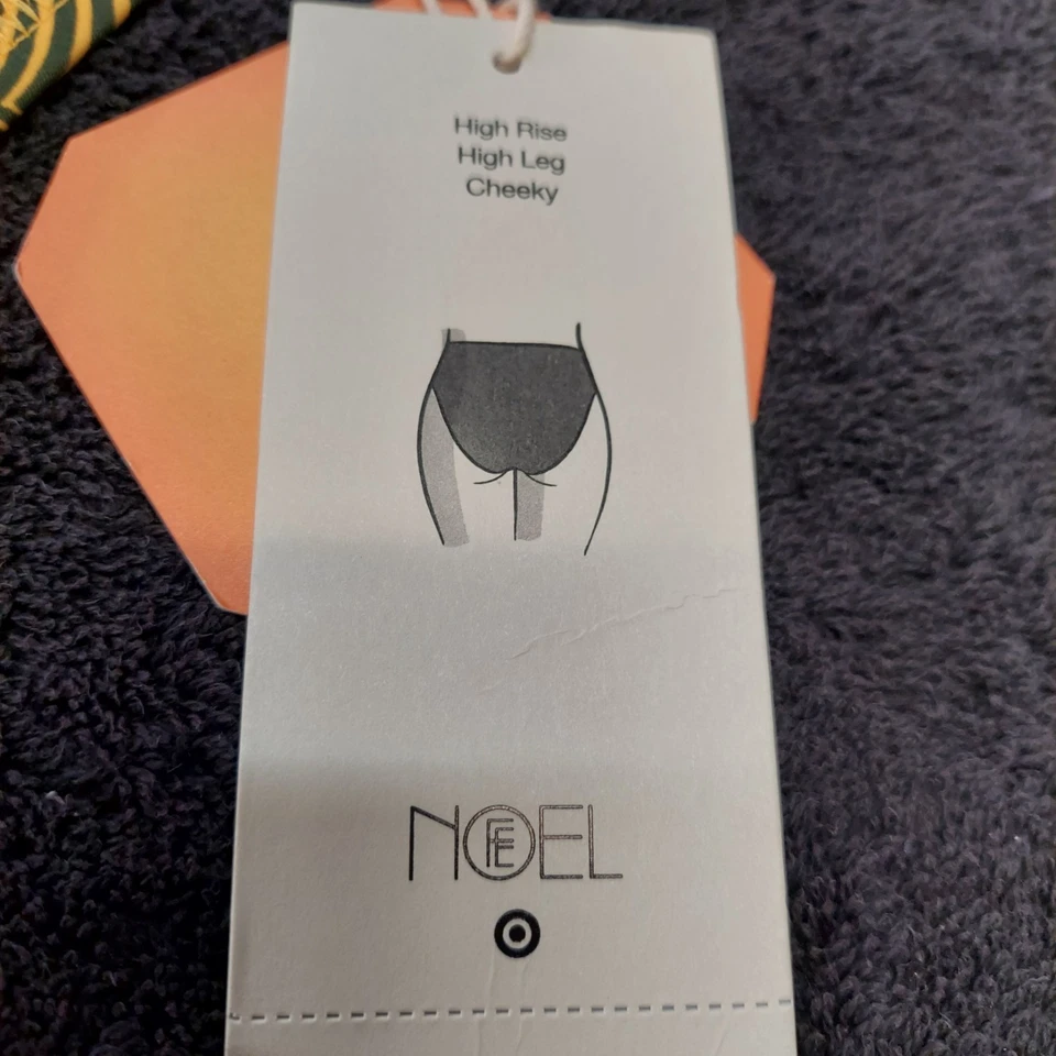 Braguitas de baño de bikini Noel para mujer XL tiro alto descaradas Foto 2 de 4