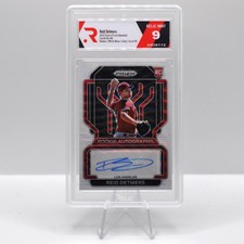 Reid Detmers 2022 Panini Prizm  #RA-RD - Rookie / White Wave / Auto / of 50