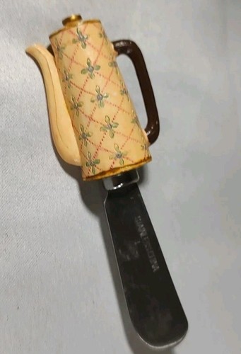 Cheese Spreader Knife with Teapot Shaped Handle - Picture 7 of 7