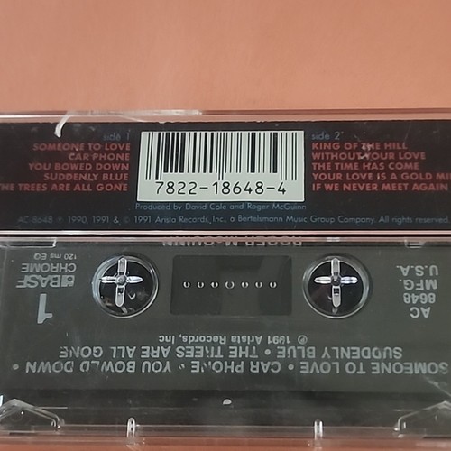 Roger McGuinn - Back From Rio (Cassette, 1991) The Byrds. Rock, Tested - Picture 3 of 6